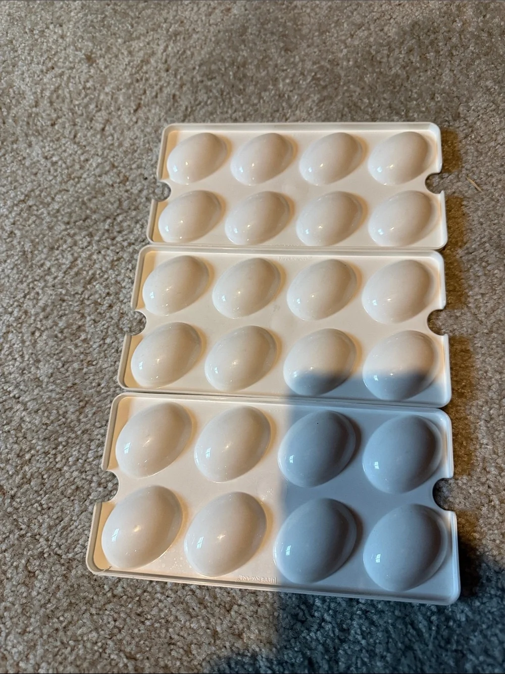 Tupperware plastic egg